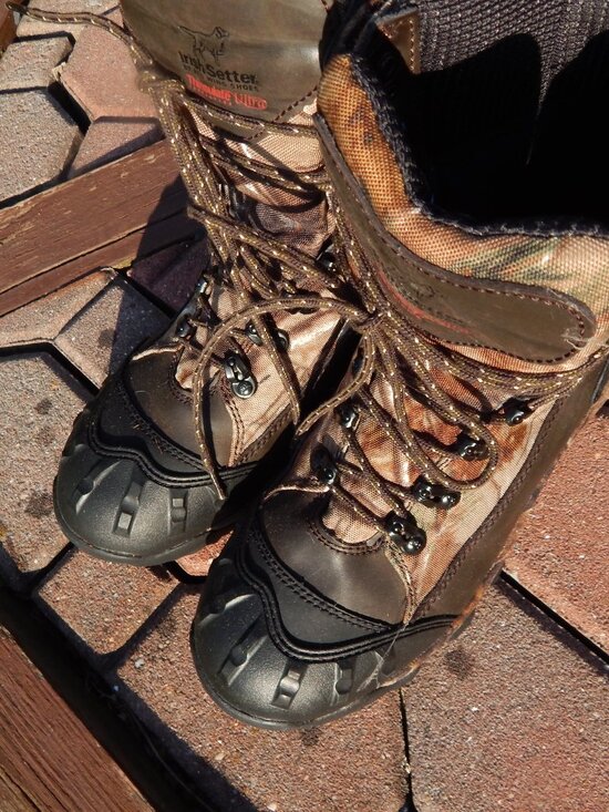 Red Wing Mens Irish Setter Crosshair II Insulated Waterproof Hunting Boots Camo* main image 6